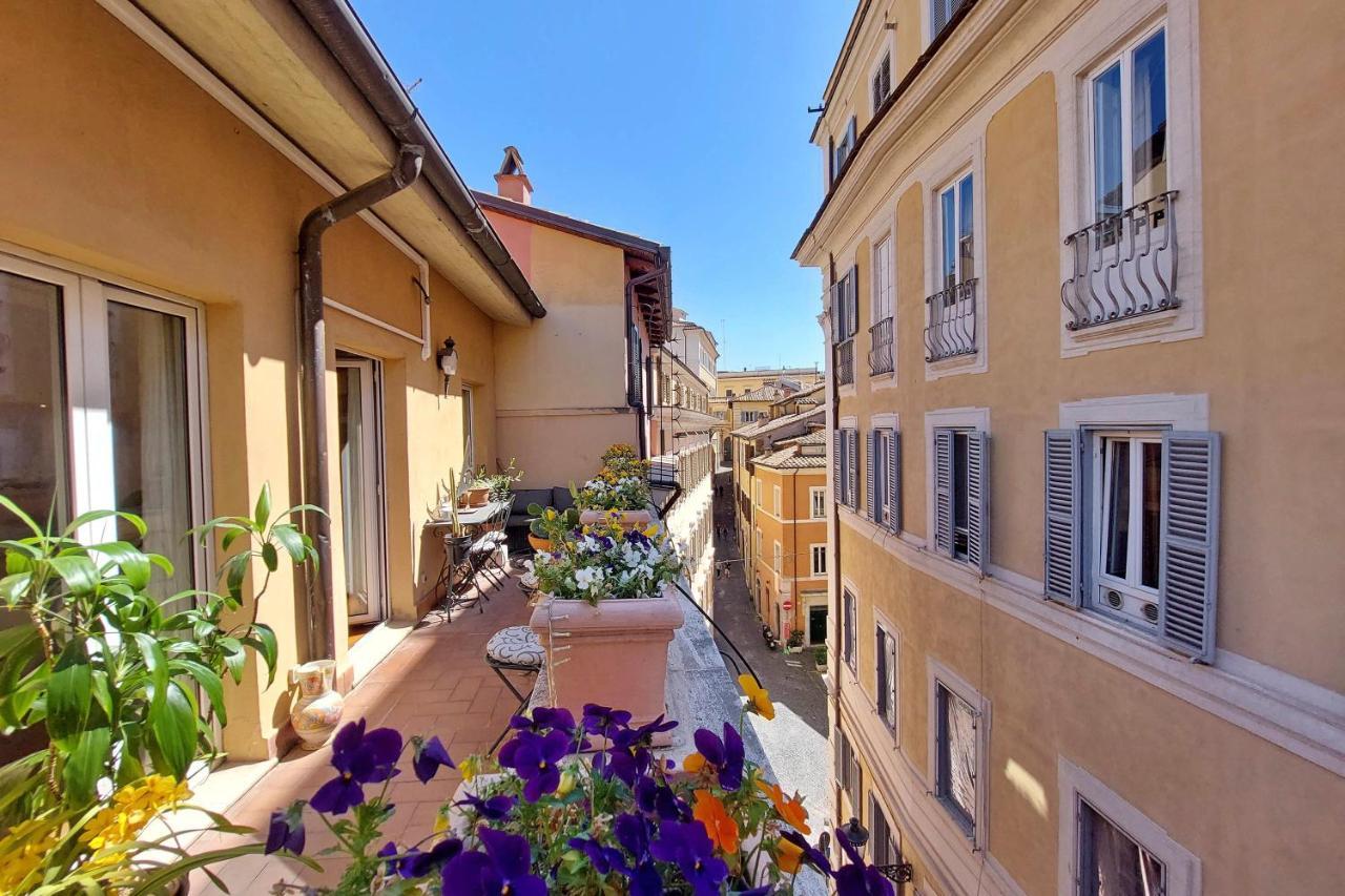 4Bnb - Luxury Trevi Apartment W Terrace Рим Экстерьер фото