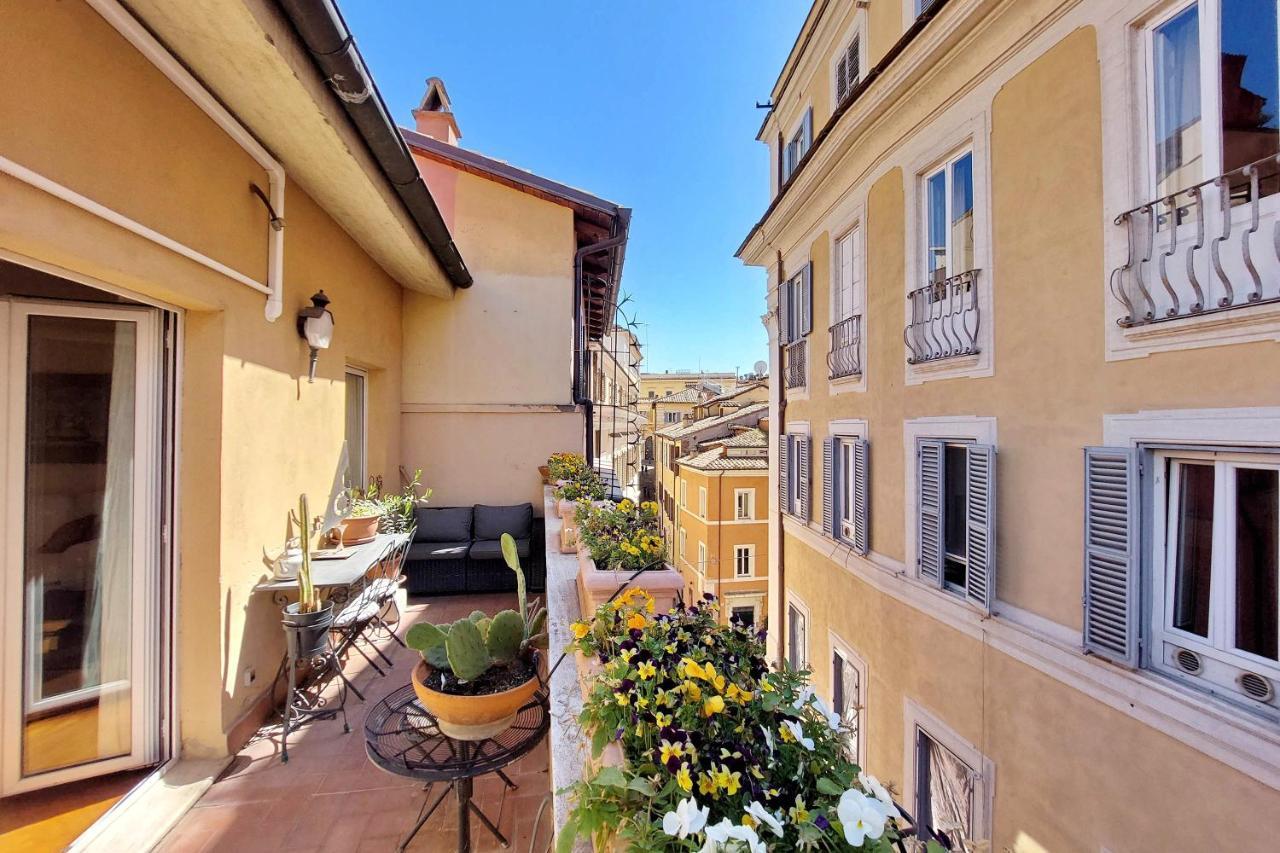 4Bnb - Luxury Trevi Apartment W Terrace Рим Экстерьер фото